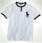 polo t-shirt hommes nouveau rabais support coton mode blanc noir